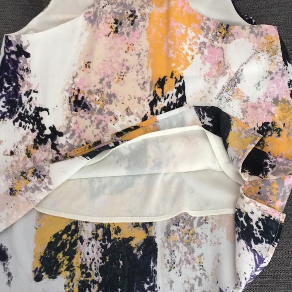 NWT Bar III sleeveless racer back blouse, size XS - Picture 4 of 5